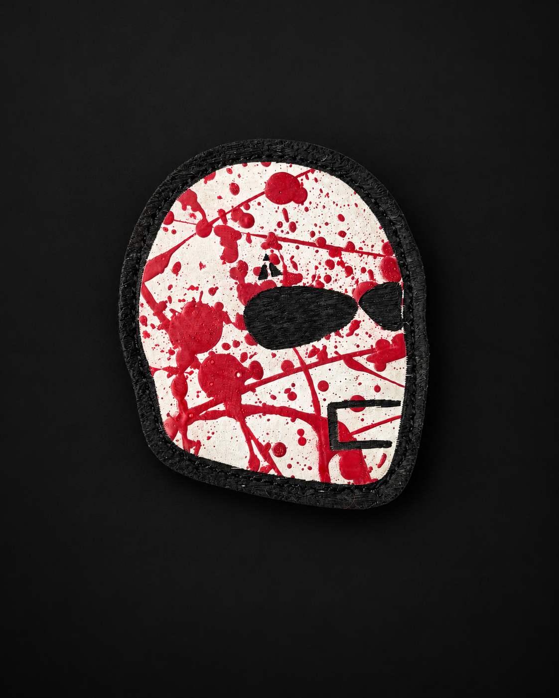 Raid Beanie White Splatter Patch