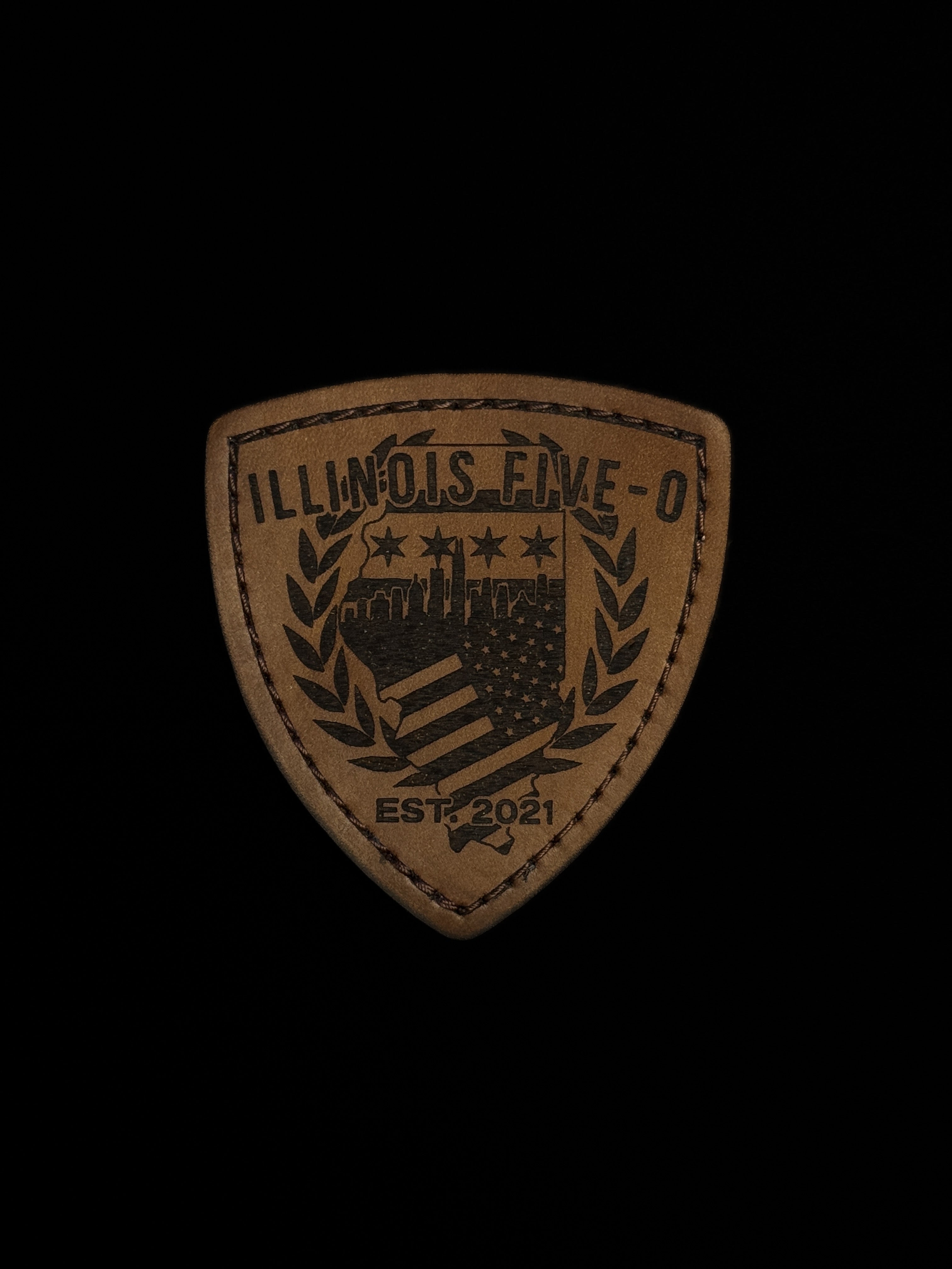 Illinois Five O Patch
