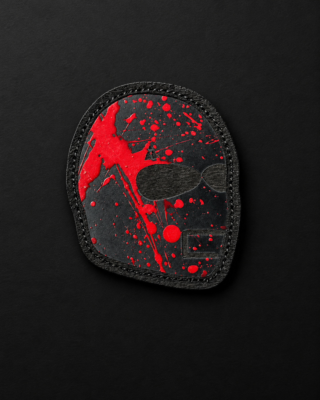 Raid Beanie Black Splatter Patch