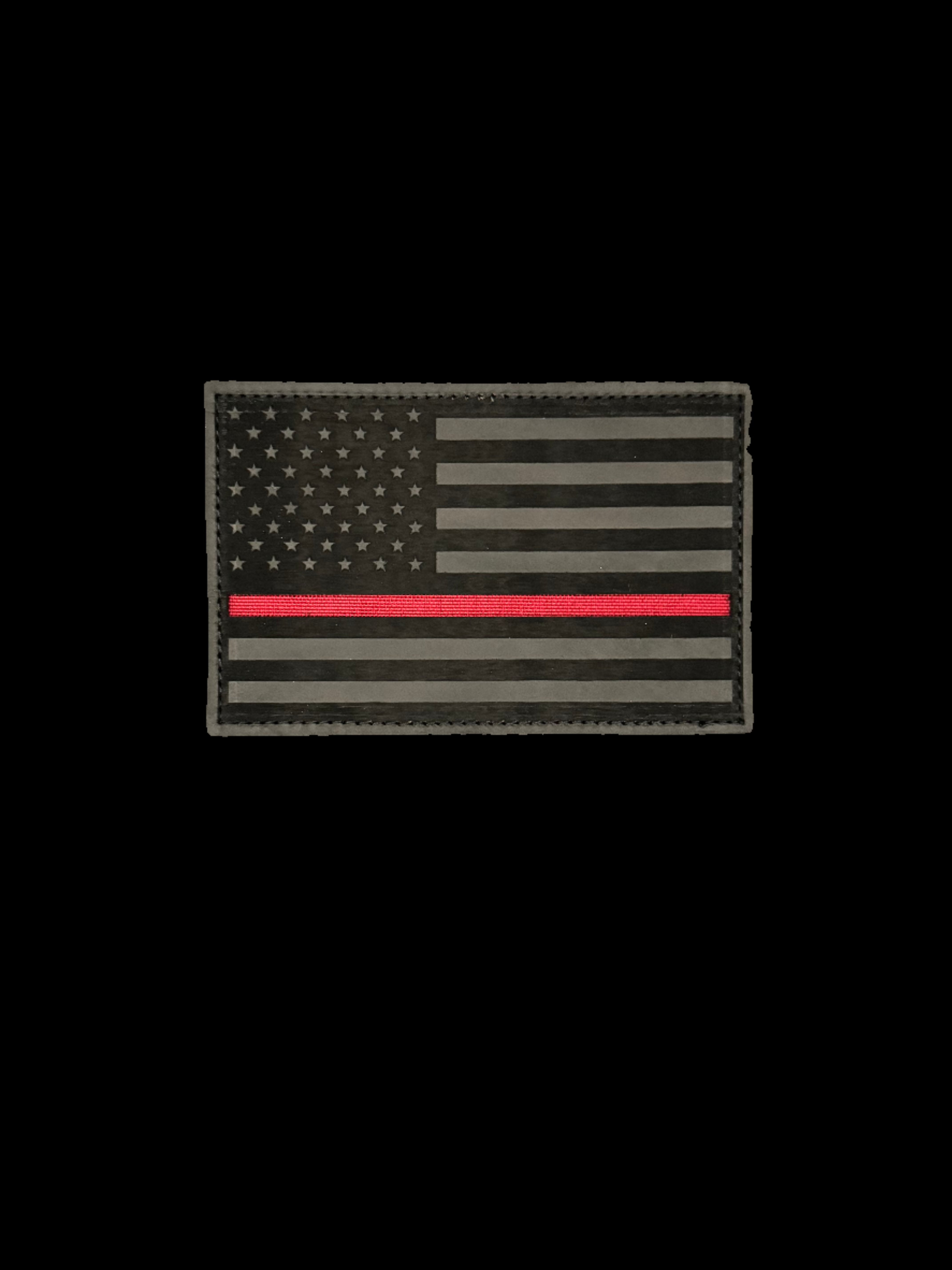 American Flag Thin Line Patches
