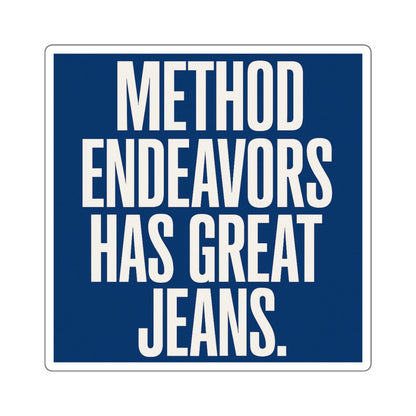 Method Jeans Sticker