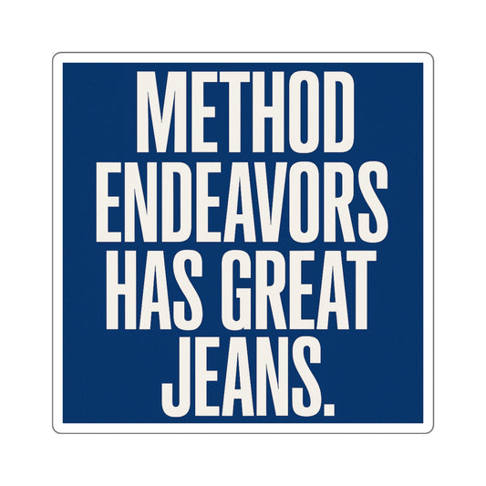Method Jeans Sticker