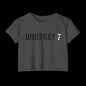 Whiskey 7 Shield Crop Top