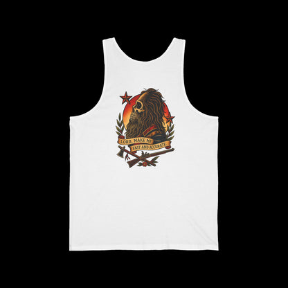 "Lord, Make Me Fast and Accurate" Tank