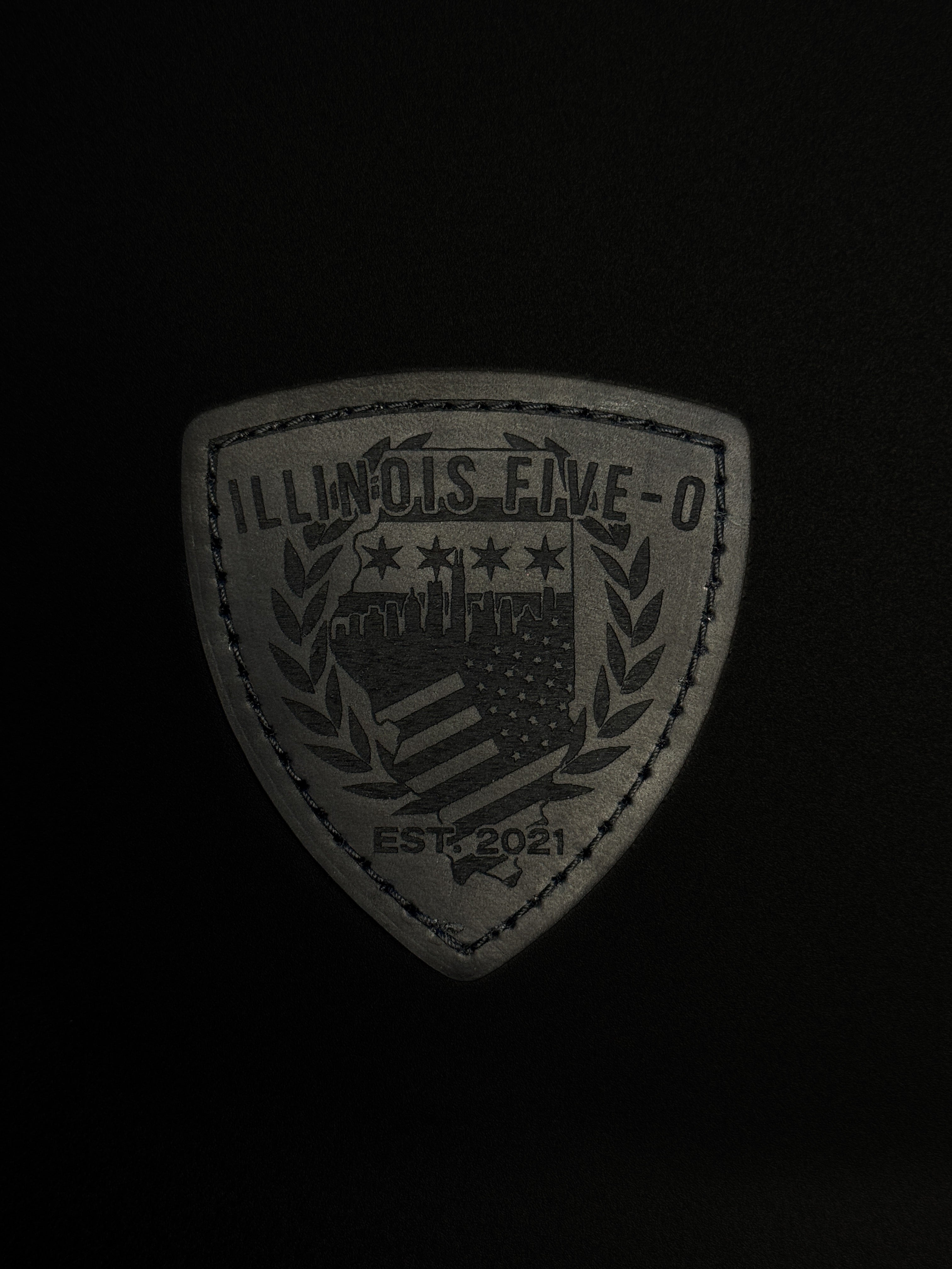 Illinois Five O Patch