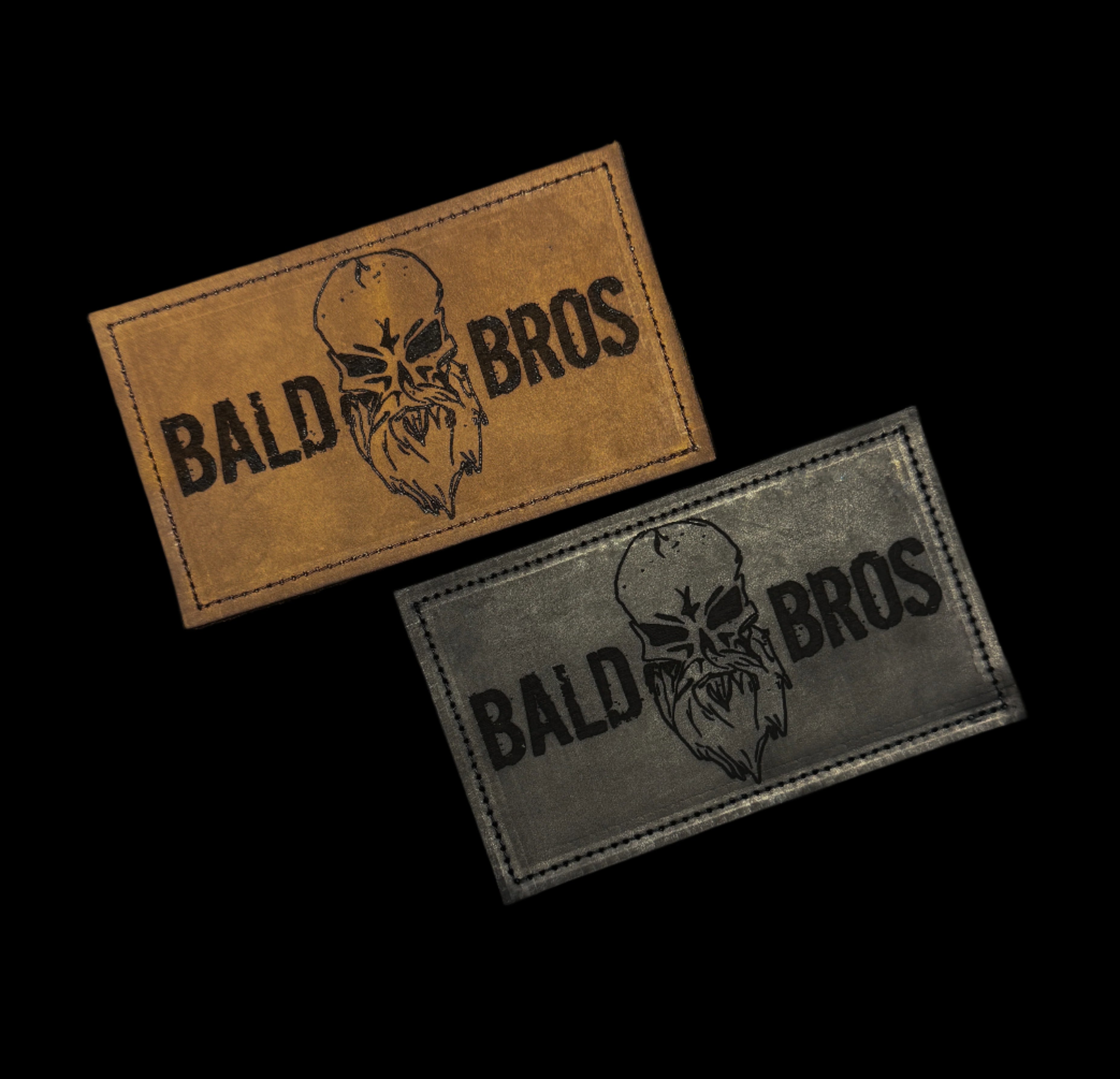 Bald Bros Throwback Patches