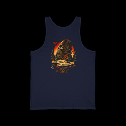 "Lord, Make Me Fast and Accurate" Tank