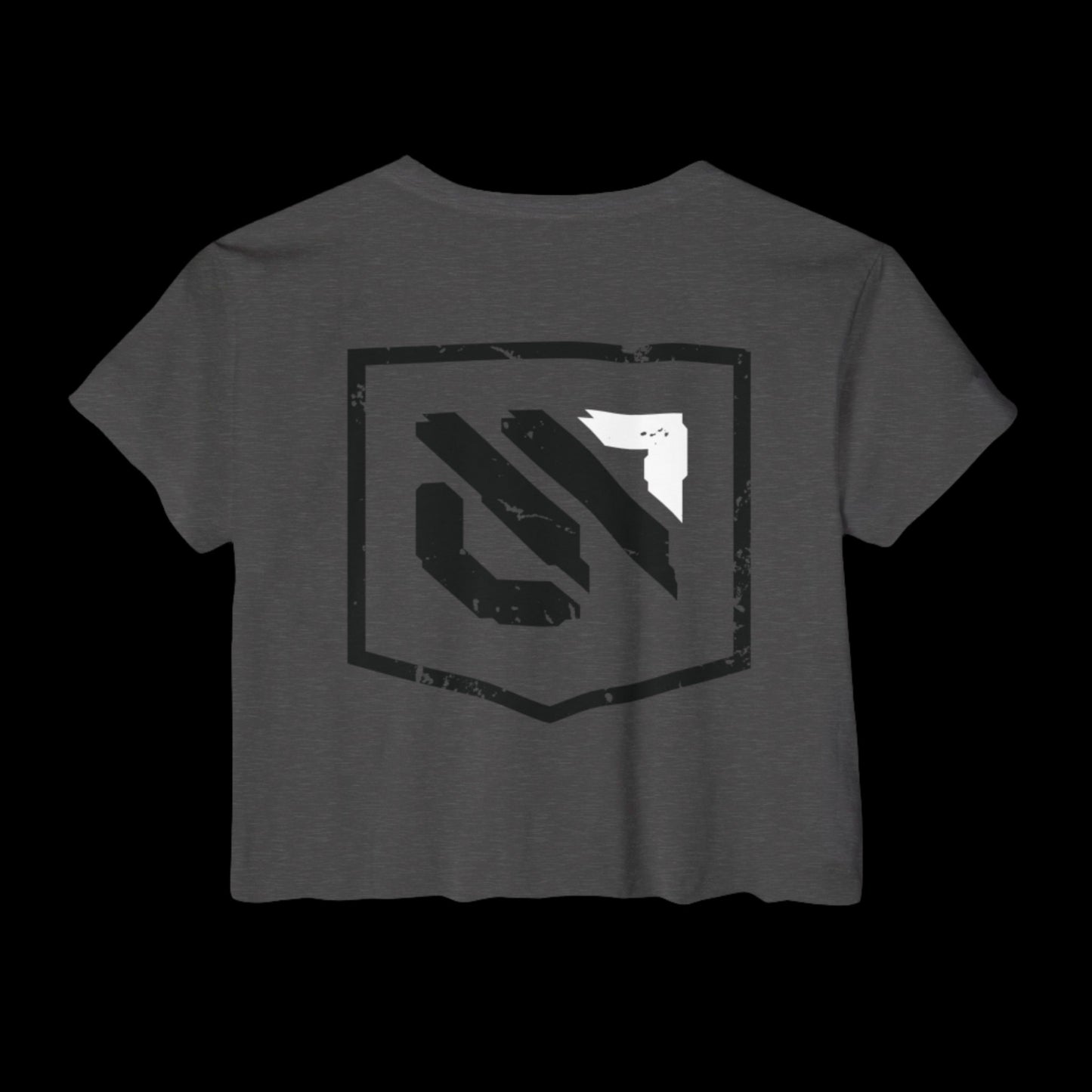 Whiskey 7 Shield Crop Top