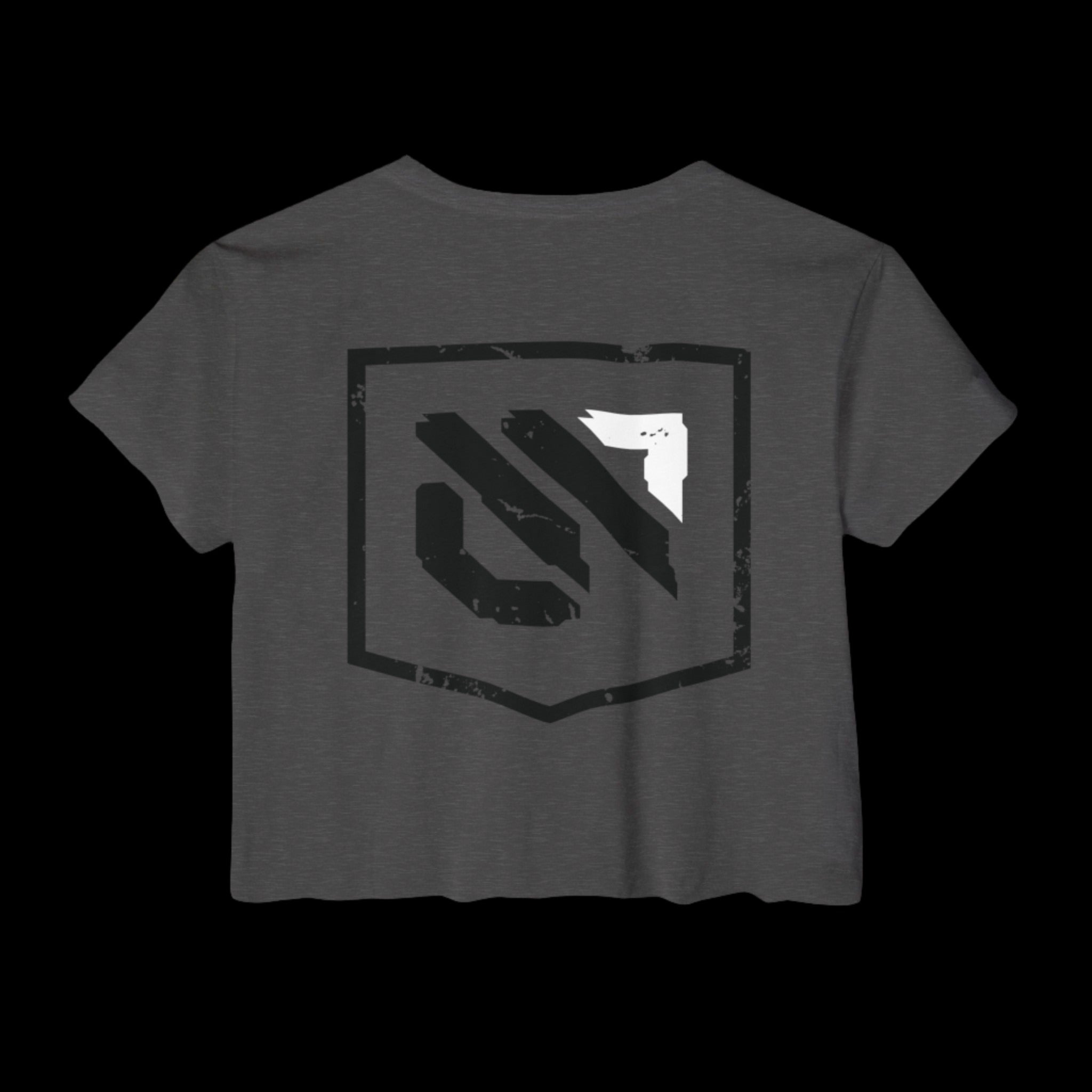 Whiskey 7 Shield Crop Top