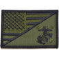 USMC Artillery USA Flag - 2.25x3.5 Patch