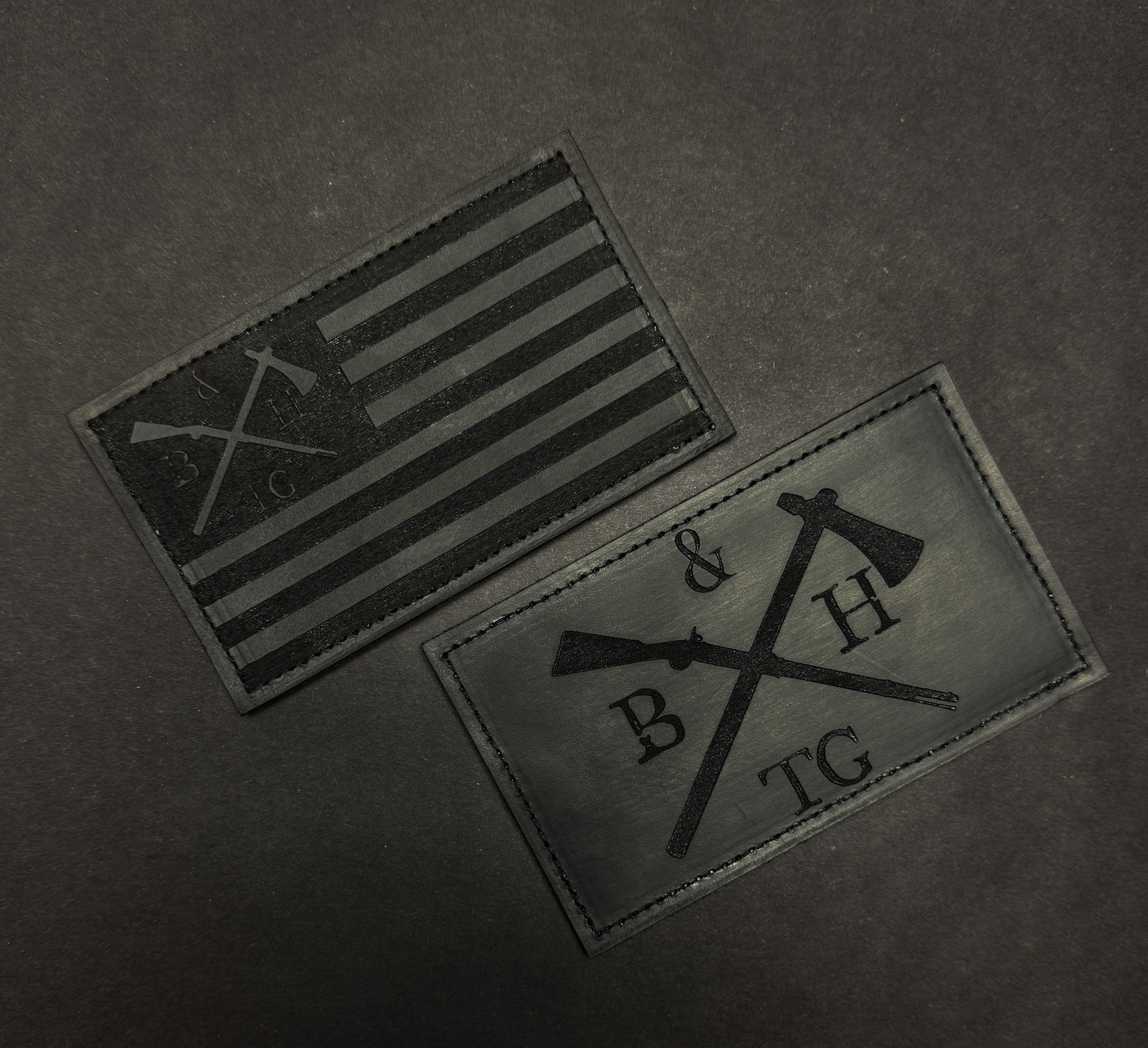 BHTG Black XL Patches