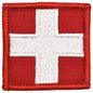 Medic Cross - 2x2 Patch