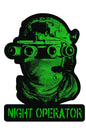 Night Operator - 4 inch Sticker