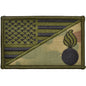 Army Ordnance Corps USA Flag - 2.25x3.5 Patch