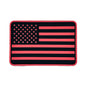 US Flag - Rounded Corners - 2"x3" PVC Patch (USA Made)