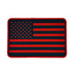 US Flag - Rounded Corners - 2"x3" PVC Patch (USA Made)