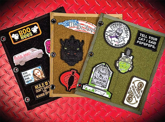 USA Made TGJ Tactical Binder Patch Page: Durable & Premium Quality