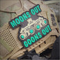 Moons Out Goons Out - Glow in the Dark - PVC Patch