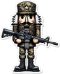 STICKER - Tactical Nutcracker - 3"